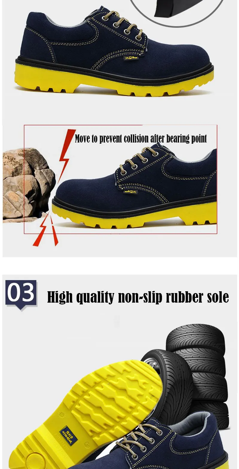 2019 Открытый дышащий треккинг анти-запах анти-разбивание анти-пирсинг упорная одежда Пешие прогулки обувь стальной носок защитная Рабочая