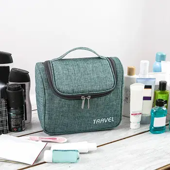 

Portable Women Cosmetic Beauty Bags Waterproof Cation Zipper Make Up Bags Toiletry Kit Pouch Travel Storage Accessories