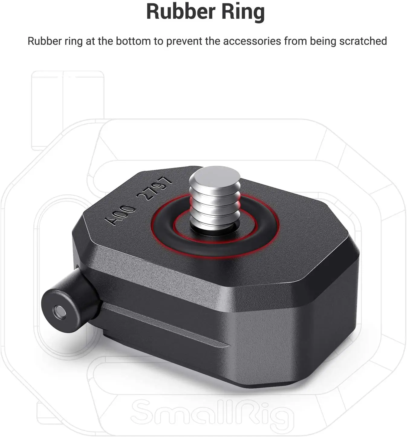 SmallRig Multi-Functional Cold Shoe Mount with Safety Release 2797 - 5