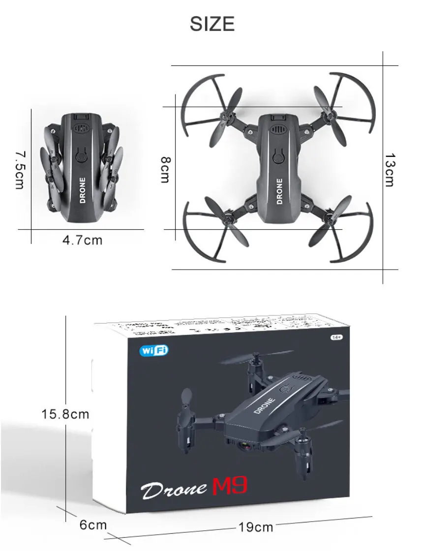 Лидер продаж складной Дрон RC геликоптер Дрон с Камера 5 миллионов HD дрона с дистанционным управлением Профессиональный классные игрушки для детей «Безголовый» режим