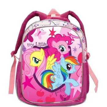 

Fashion Cute School Bags For Teenagers Girls Pony Horse Twilight Sparkle Backpack Kids SchoolBags Children Mochila