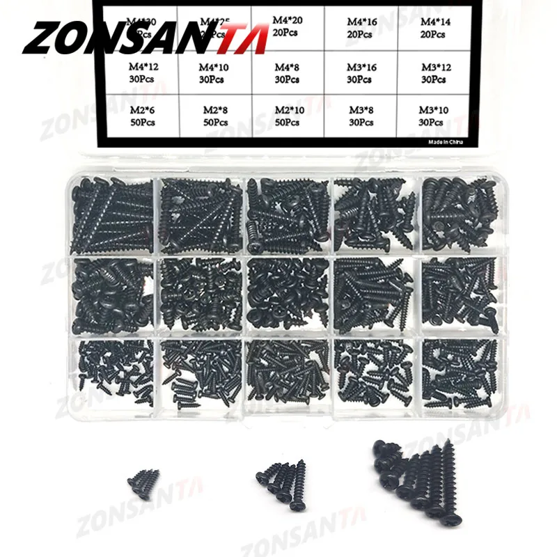 cabeca redonda m2 m3 m4 460pcs 01
