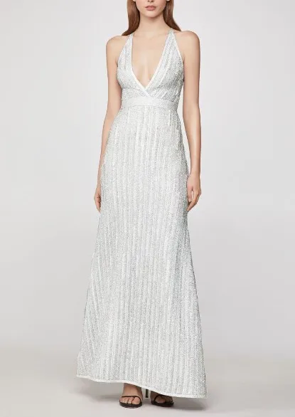 

New Arrival Celebrity Night Club Evening Party Dress Elegant Sexy Strap Backless Wedding Party Long Dress