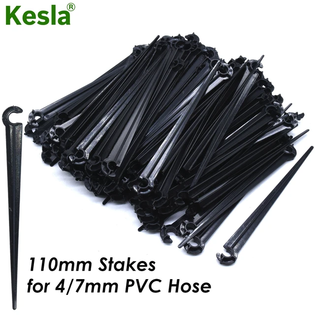 Kesla 50-1000Pcs Kert 1/4 "Tét Rögzített Szárak Tartó 11 Cm 20 Csepegtető Öntözéshez 4/7 Mm-Es Tömlőcső Beillesztő Talaj - Image 4