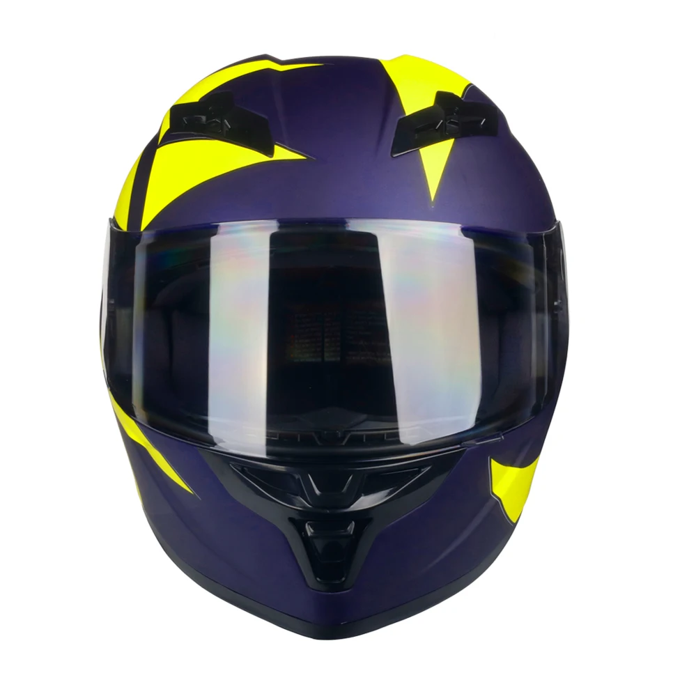 Полный шлем мотоцикла DOT Сертифицированный мотокросса внедорожный casco de Moto Cascos Para Moto Devil Horns Racing