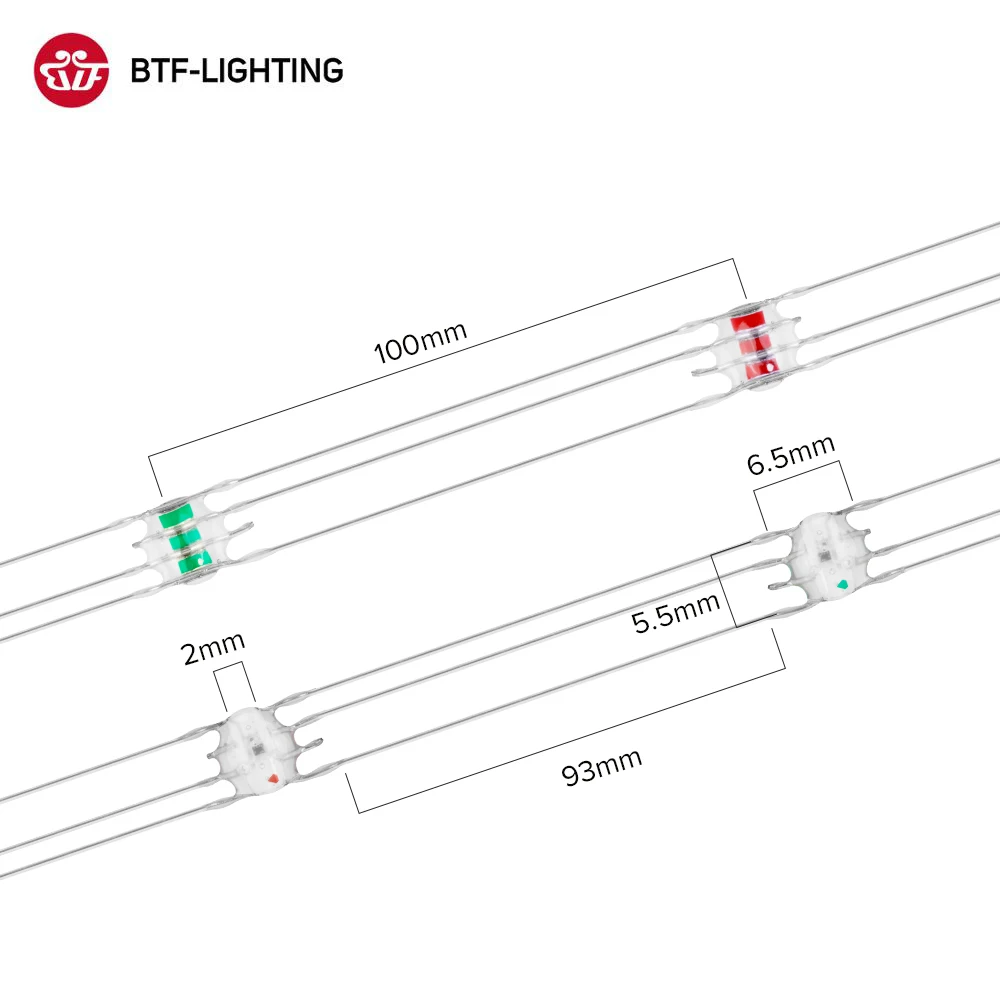 50 светодиодных s/string WS2812B предварительно припаянные светодиодные s образные ленты