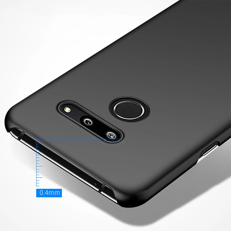 Чехол для LG G8 G8S ThinQ Phone, Роскошный Матовый Жесткий Чехол для ПК на G 8 ThinQ, силиконовый чехол с защитой от падения