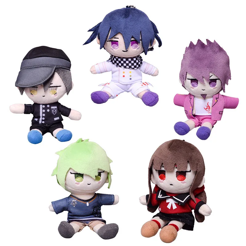1 шт. 15 см новые плюшевые игрушки Danganronpa V3 Kokichi Oma Kaito Momota Harukawa брелок Maki для детей