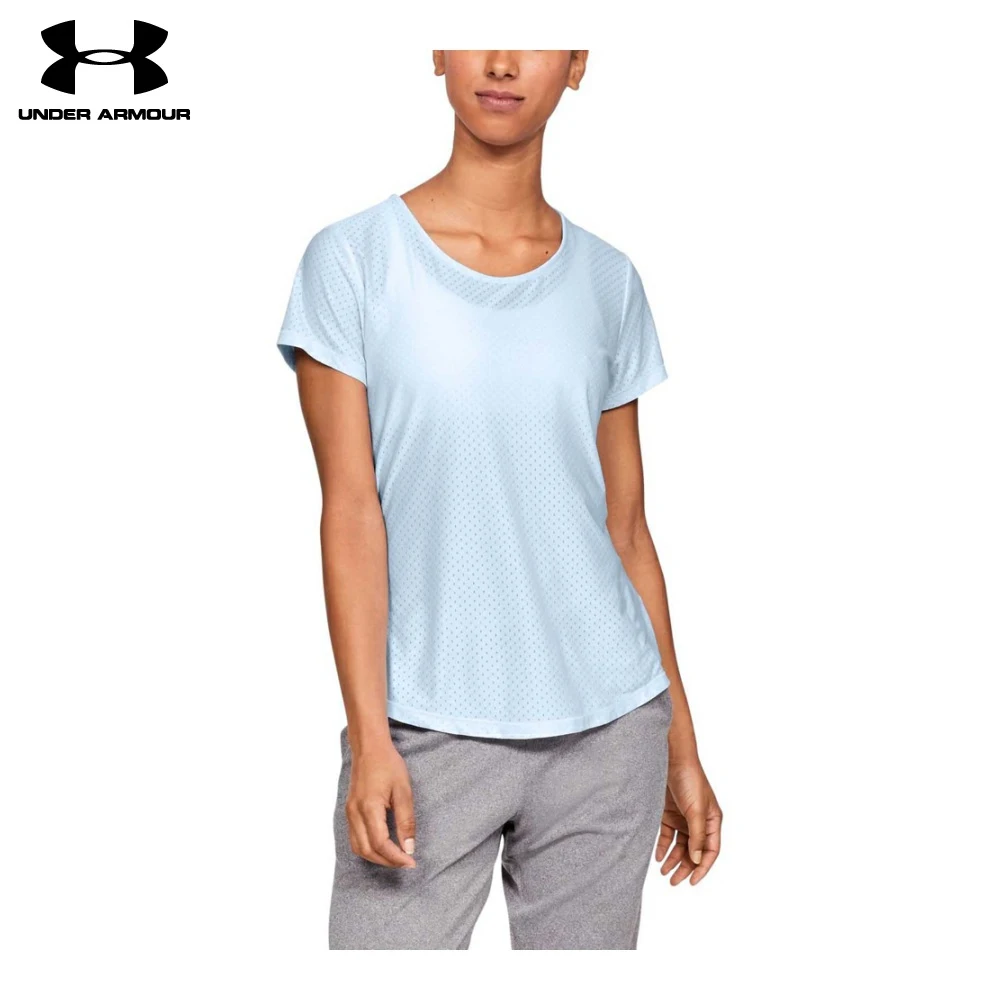 Футболка Under Armour Sport Eyelet SS 1328890 451|Беговые футболки| |