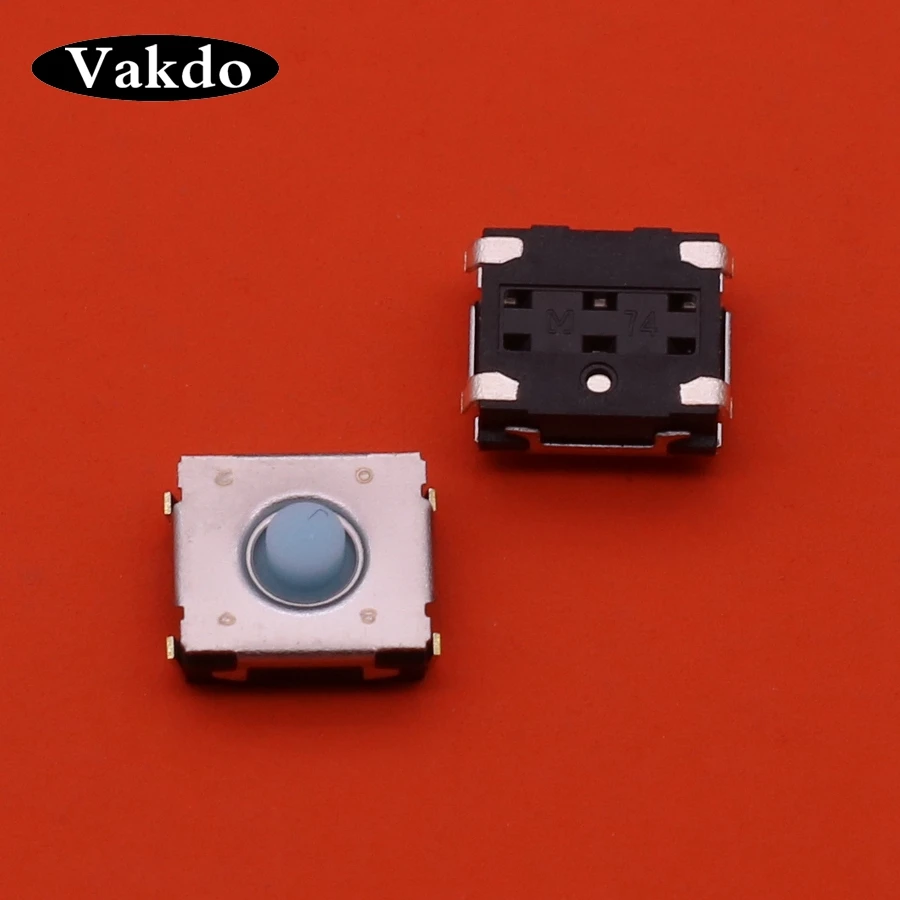 2Pcs 6X6 Mouse Micro Switch Patch Mini Pulsante Interruttore Per Xiaomi Microsoft Arc Touch Sculpt Blue Shadow 4000 6*6*2.5Mm