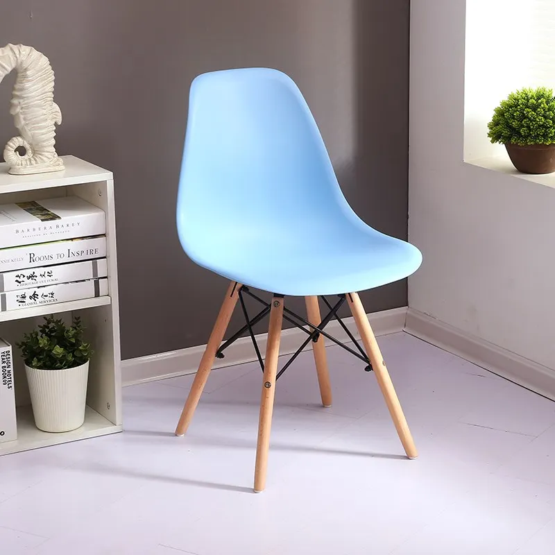 

H1 Modern Chair Minimalist Home Chair Stool Backrest Desk Table Chair Nordic Lazy Simple Plastic Dining Chair White Chair Cheap