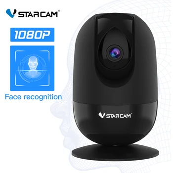 

Vstarcam 2MP 1080P IP Camera AI Facial Recognition Camera Face Detection Camera Wifi Camera Auto Tracking IR Night Crying Detect