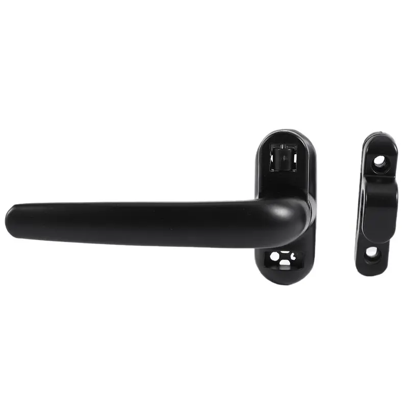 Promotion! Door and Window Handle Lock Casement Wheel Black |