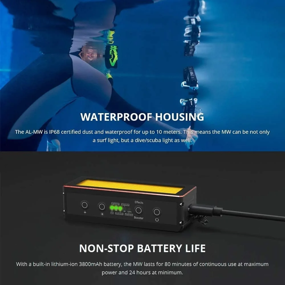ビデオカメラ Aputure Amaran AL-MW Light Waterproof Aputure officially releases the punchy waterproof Amaran MW