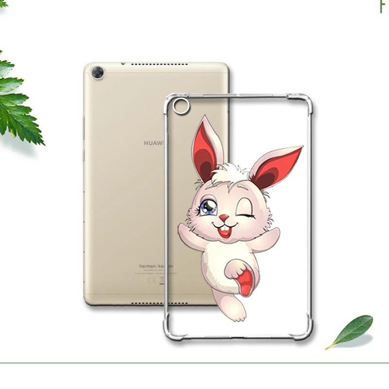 Краски выдерживает падение чехол Чехол для huawei Mediapad Медиа Pad M5 Lite 8 T3/7/8/чехол для игровой площадки 2 7,0 8,0 противоударный планшет чехол - Цвет: M5 Lite 8 hongertu