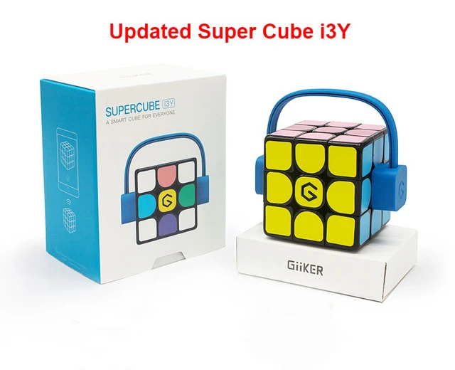 Giiker cube i3S 3x3x3 cube i3Y 3x3 супер умный куб gans 3x3x3 cube App remote comntrol профессиональный магический куб - Цвет: i3 Y