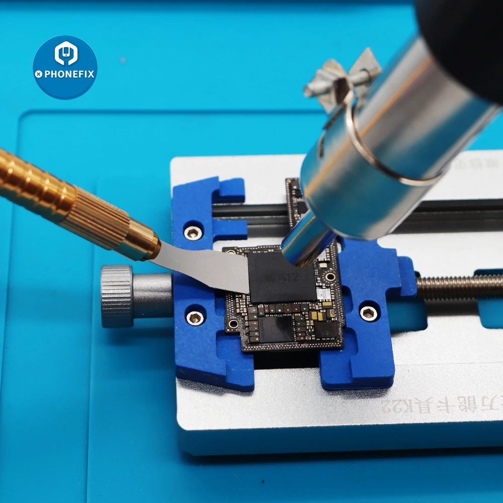 Очищающий резак для iPhone ремонт чипа материнской платы Клей Удалить процессор Graver инструмент для iPhone A8 A9 A10 A11 скребок с лезвием набор
