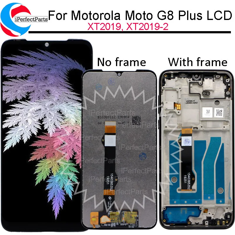 6.3'ɿor Motorola Moto G8 Plus LCD With Frame Display Touch Screen Panel Digiziter assembly For XT2019 XT2019-2 | Мобильные
