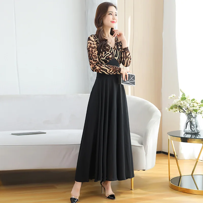 Z 2020 Spring and Autumn New Style Elegant Waist Popular Dress