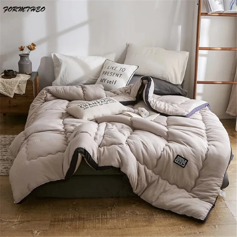 Formtheo Sanding Cotton Comforter Summer Winter Quilt Queen Twin