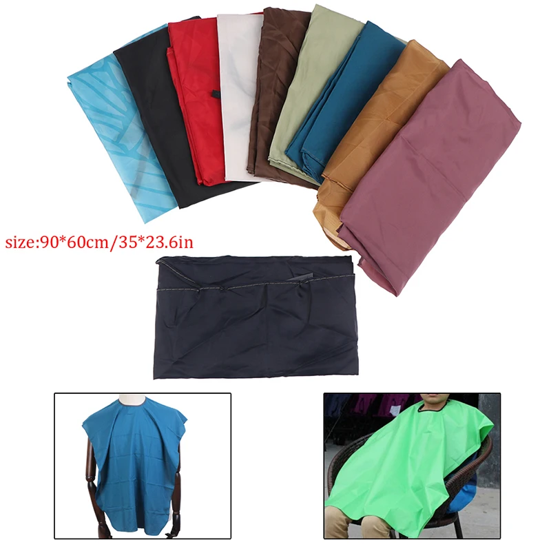 Barber Kids Handmade Black Salon Hairdressing Hairdresser Hair Cut Cutting Gown Barber Cape Cloth Factory Price Wholesale