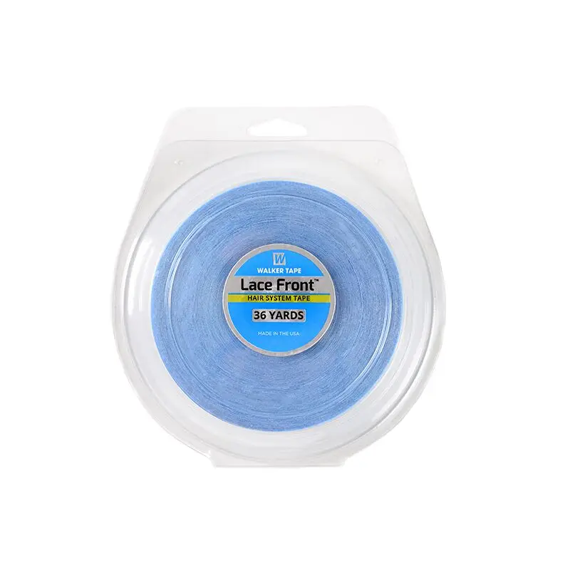 2.54cm(1inch)*36yards Blue Lace Front Support Tape Hair Extensions