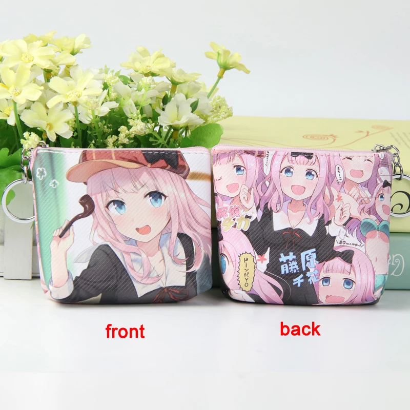 Кошелек для мелочи из аниме Fujiwara Chika Penny кошелек | Багаж и сумки