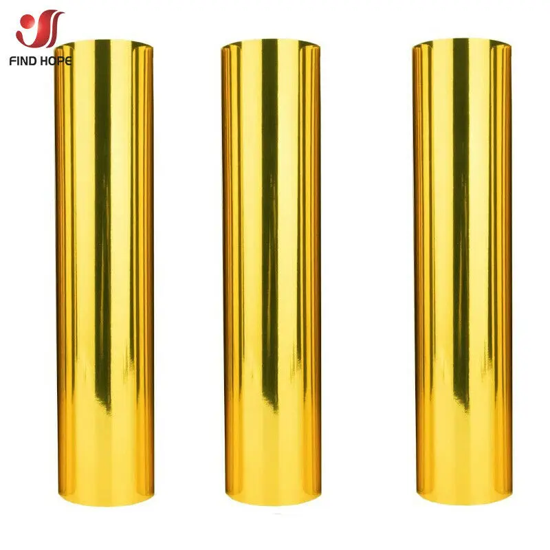 ​Chrome Gold Adhesive Permanent Vinyl Sticky Back Plastic Sign Making Vinyl Car/Cup/Glass Decor​ Design Christmas Cards