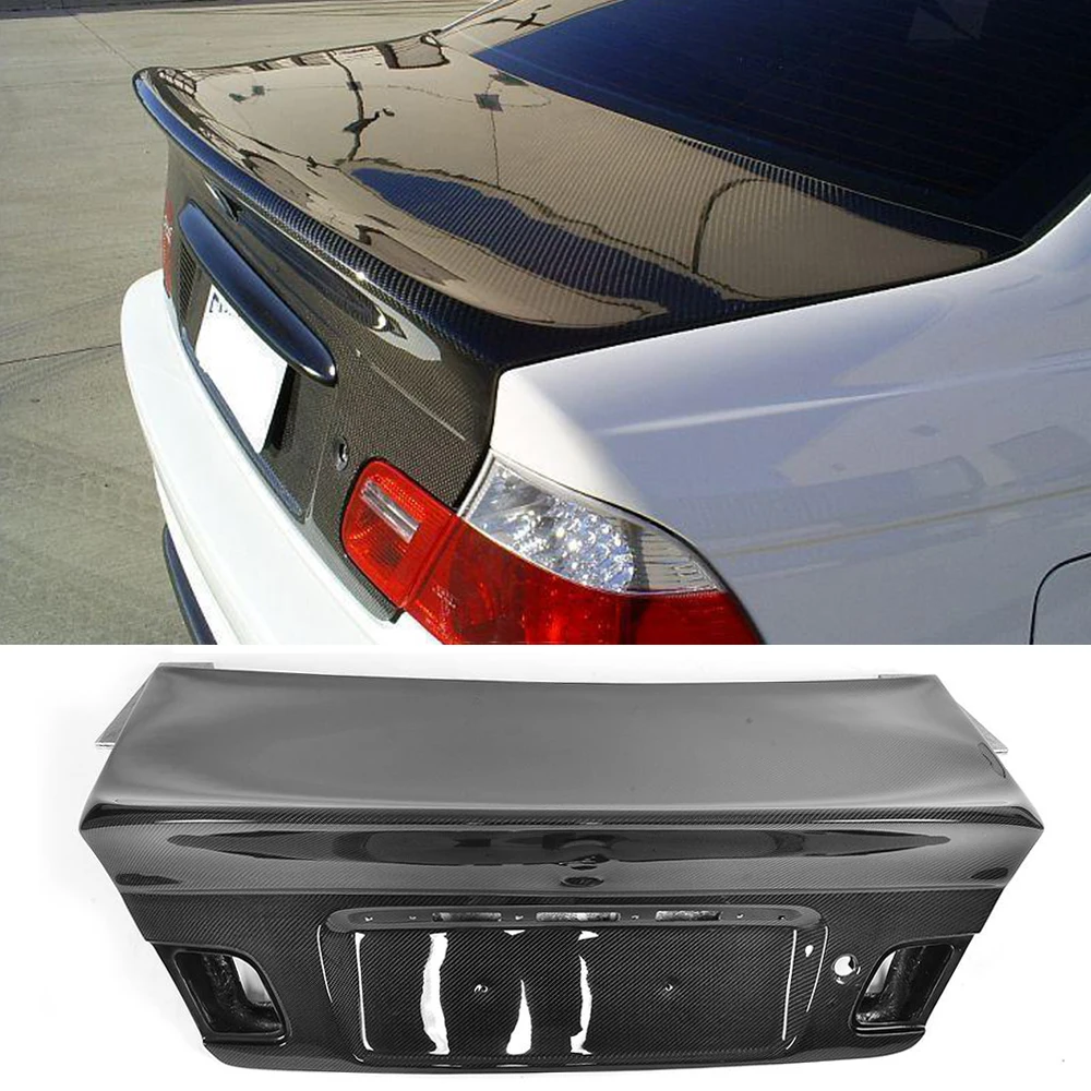 Задняя Крышка багажника из углеродного волокна для BMW 3 серии E46 CSL 2D 2000 2001 2002 2003