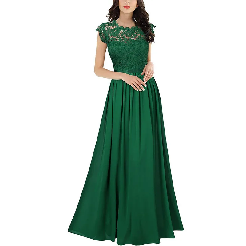Bridesmaid Dresses Women Ball Sexy Prom Long Dress Sleeveless Lace Burgundy Bridesmaid Dresses Vestidos De Fiesta De Noche