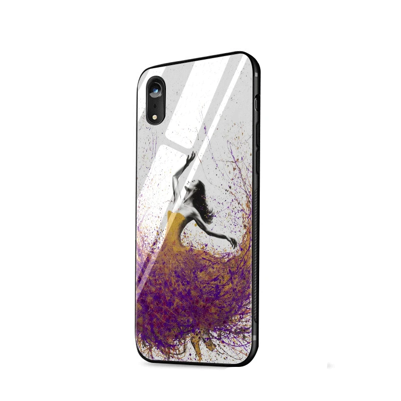 Чехол для телефона из ТПУ для Iphone 5, 5S, 6, 6 S, 7, 8 Plus, X, XR, XS Max, защитный чехол для балетной обуви
