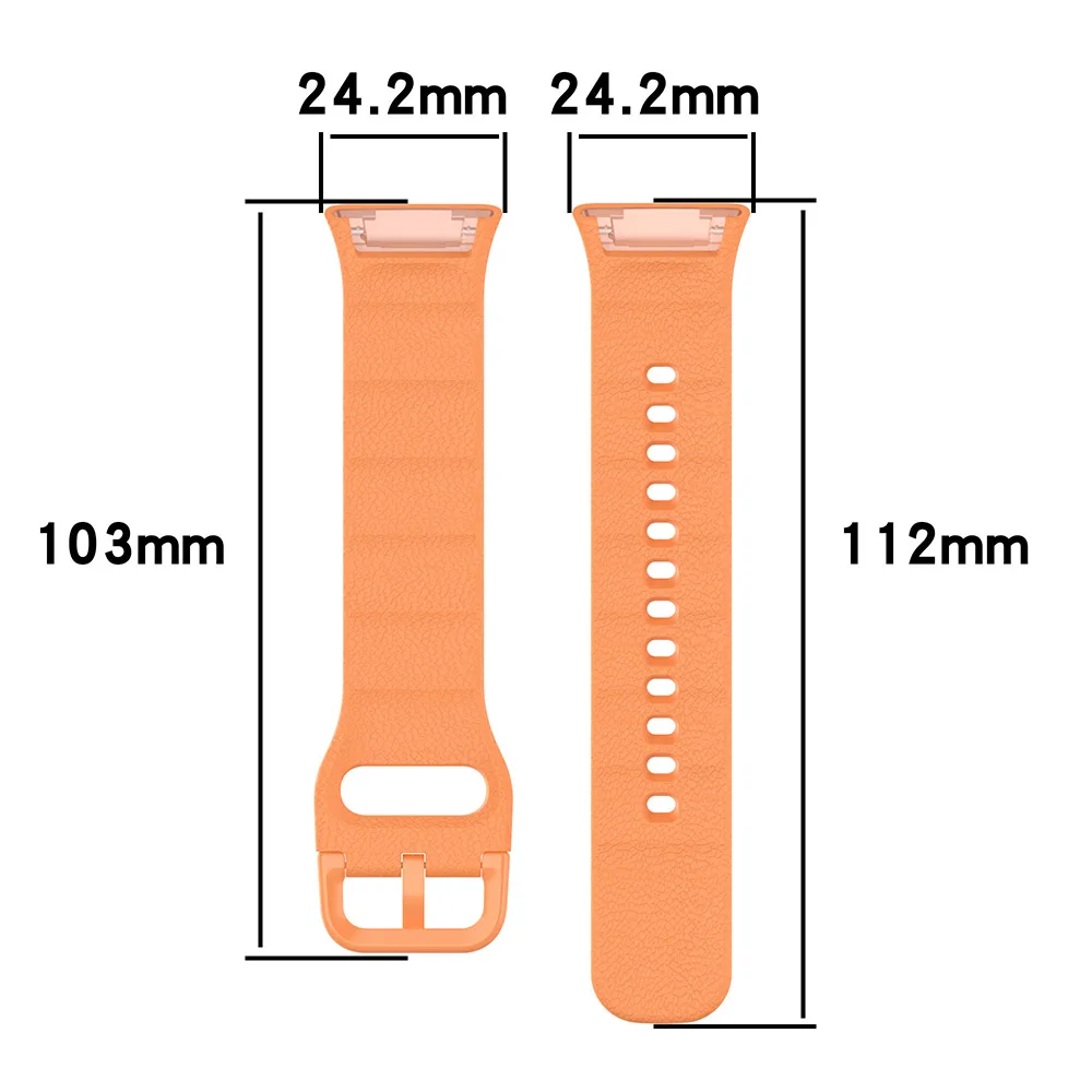 Silicone Wristband Strap for Smartwatches - Universal Fit and Stylish Accessory