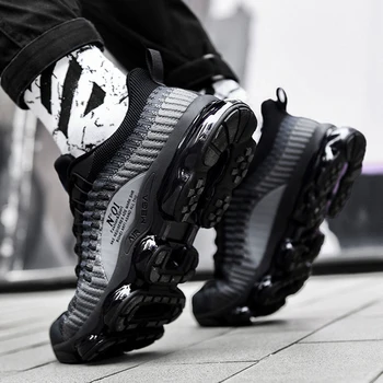 

Nice Autumn And Winter New Men Boots Breathable Fashion Men Round Toe Shoes Outdoor Platform Sneakers Big Size Botas Hombre