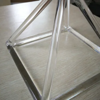 

8 Inch Clear Quartz Crystal Singing Pyramid Musical Therapy Yoga Meditation