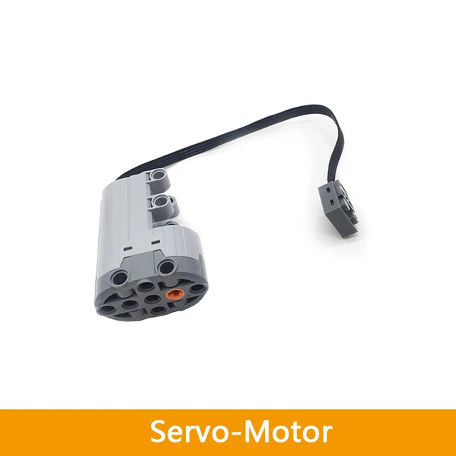 Building Blocks Technical Motor Multi Power Functions Tool Servo Train 8293 8883 Remote Control PF Model Sets Compatible MOC Servo-motor
