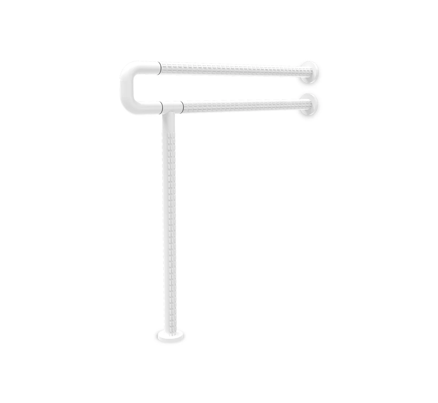 SVAVO Grab Bar Bathroom Toilet U Shape Luminous Toilet Grab Bar with Support Leg for Kids Elderly Patient Pregnant women - Цвет: Support leg-White