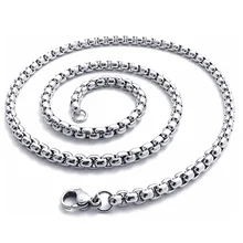 Мужское ожерелье из нержавеющей стали, хип-хоп цепочка, ювелирные изделия, подарки для лучших друзей, мужские аксессуары, цепочки, ожерелья