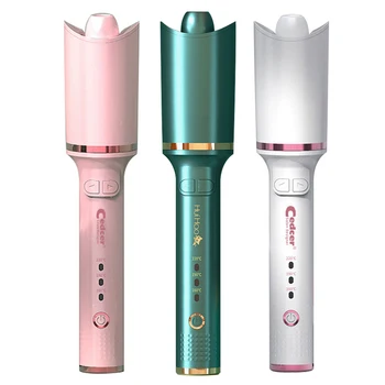 

New Coming Automatic Curling Iron Air Curler Ceramic Rotating Air Curler LED Display Temperature Adjustable Curling Waver Tool