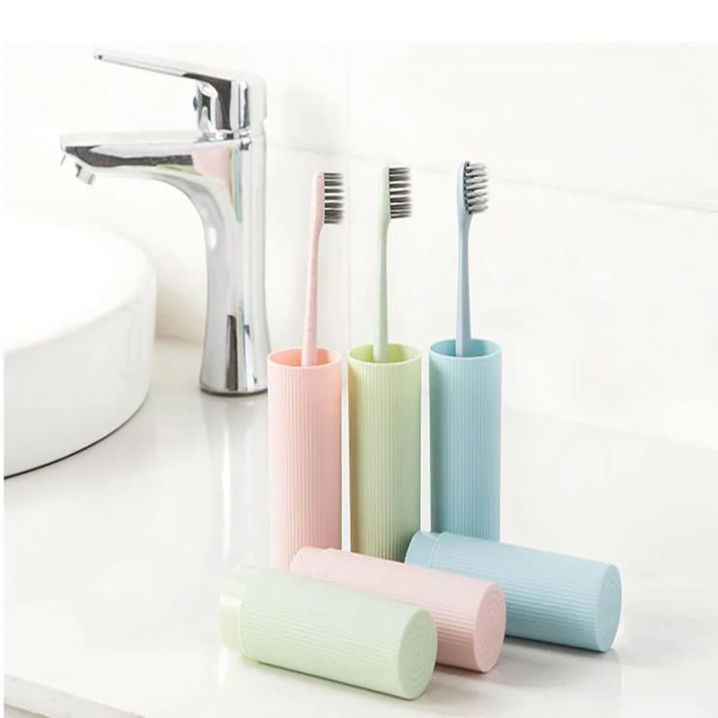 

Portable Toothbrush Cup Wash Toothpaste Holder Business Outdoor Travel Plastic Washing Storage Box