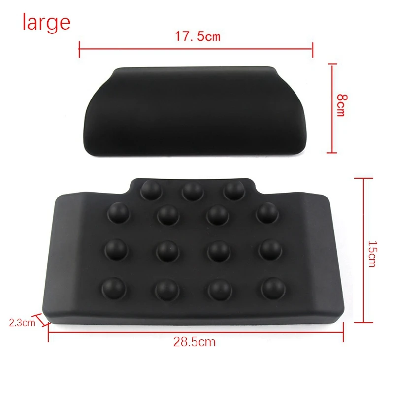 Motorcycle Universal Tail Box Backrest Massage Type Trunk Thickened Particle Backup Cushion |