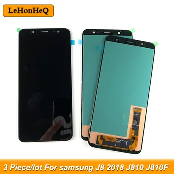

3 piece/lot incell TFT For Samsung Galaxy J8 2018 J810 J810F J810Y LCD Display touch Screen Digitizer Assembly
