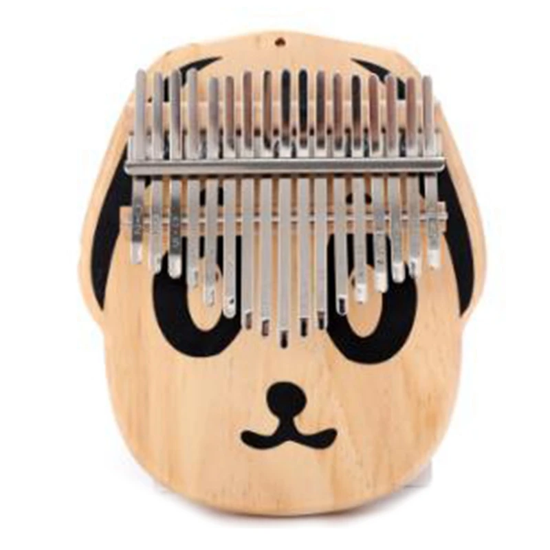 

Kalimba 17 Keys Portable Thumb Piano Finger Piano Knock Piano Musical Instrument with Tuning Hammer & Piano Bag