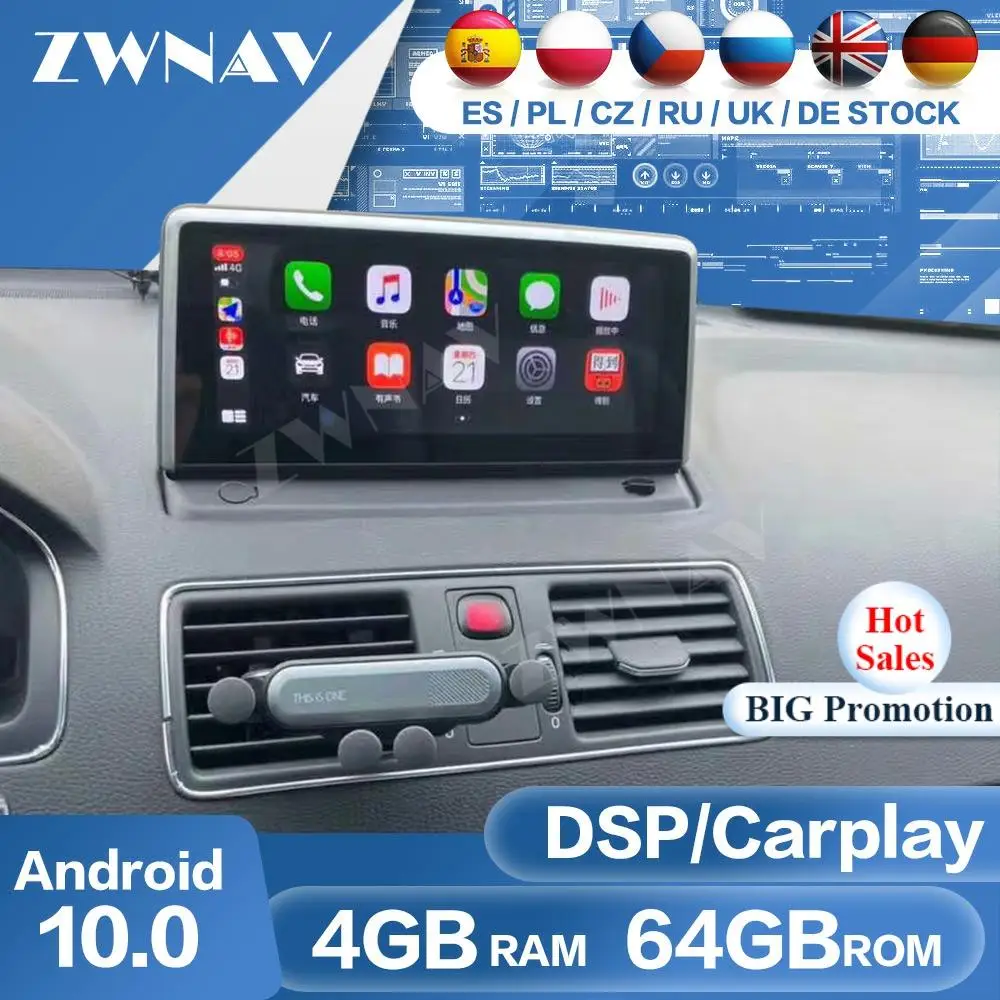 

Carplay Android IPS Touch Screen Multimedia Stereo For VOLVO XC90 GPS Navigation Receiver Auto Car Radio Video Player Head Unit