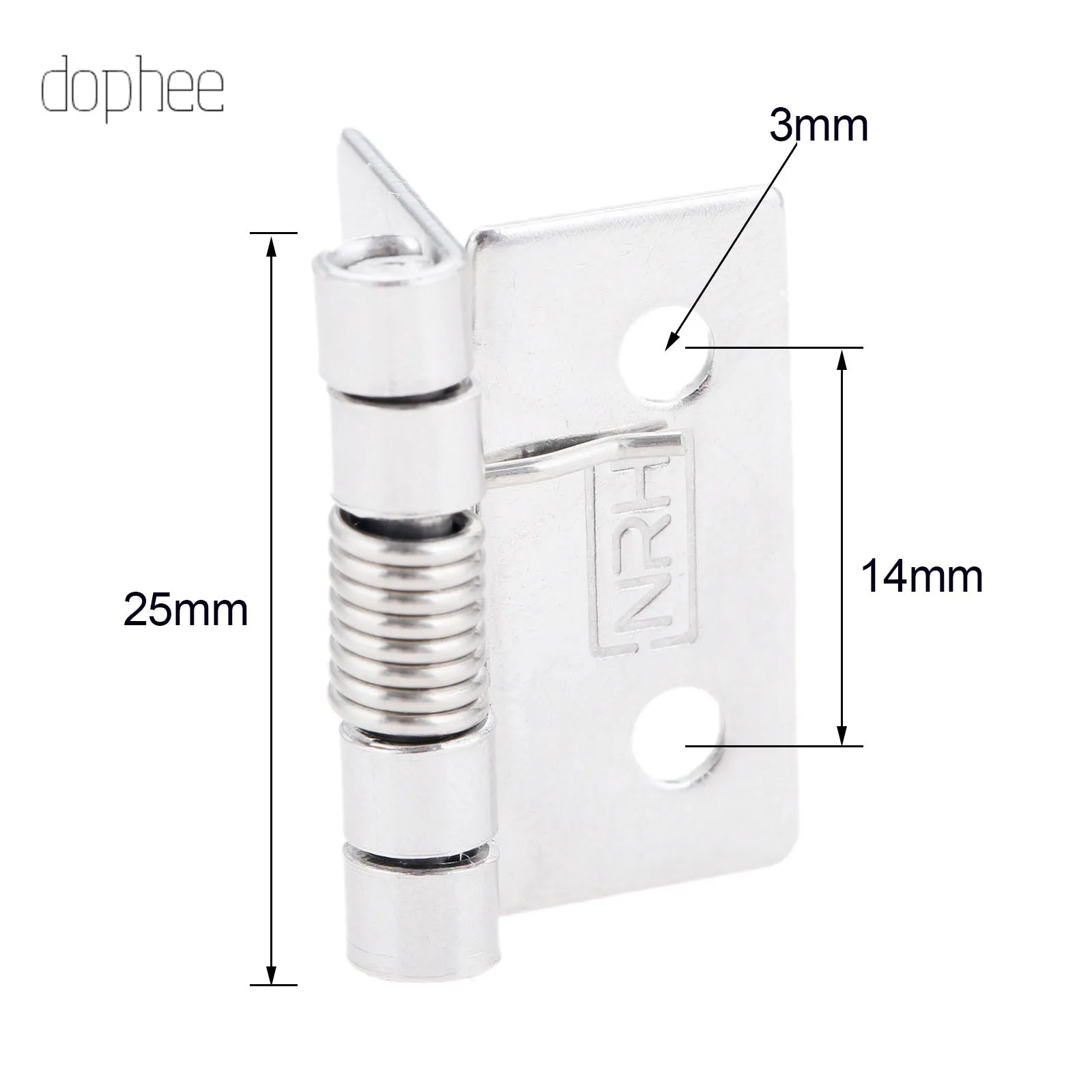 Dophee 2/10 шт. Нержавеющая сталь стыковые петли для ящика шкафа двери широко используется для тихих перемещений, фурнитура для двери