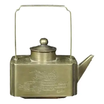 

LaoJunLu Plant Copper Pot Decoration Antiques Miscellaneous Rural Collecting Old Goods Old Objects Imitation antique bronze