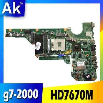 

680569-001 680570-501 Laptop Motherboard Para Hp pavilion g4 g4-2000 g6-2000 g6 g7 g7-2000 DA0R33MB6F1 HD7670M