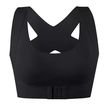

Women's beautiful back correction stereotypes underwear front buckle seamless bra fashion comfortable breathable vest bra 02*