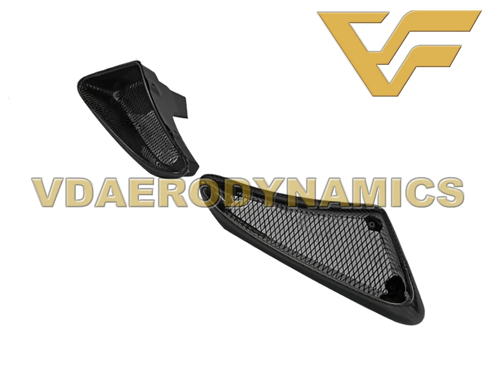 Подходит для 05-12 987 Porsche Cayman Boxster VADCarbon Fiber боковое крыло Air Dam Vent Cover-5 стилей на выбор