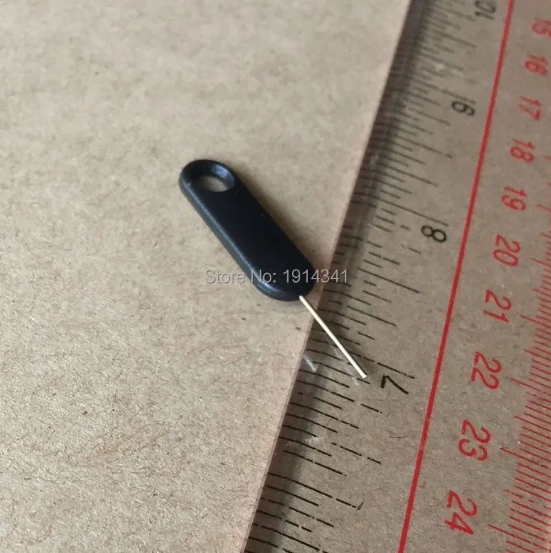 

wholesale 1000pcs/lot black color Sim Card Ejector Tool Sim Card Tray Eject Pin Key Tool For Mobile cell phone