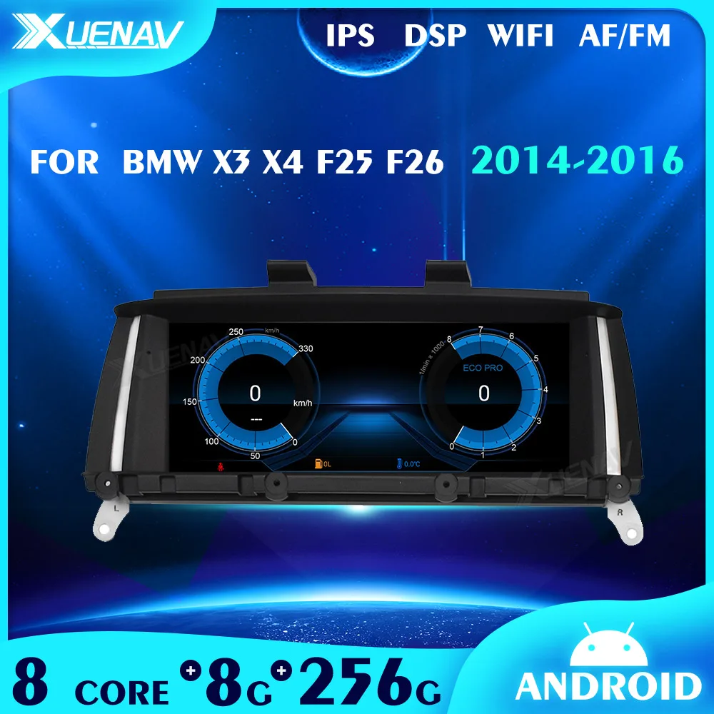 

Автомагнитола 2 Din, Android 11, для BMW X3, X4, F25, F26, 2014, 2015, 2016